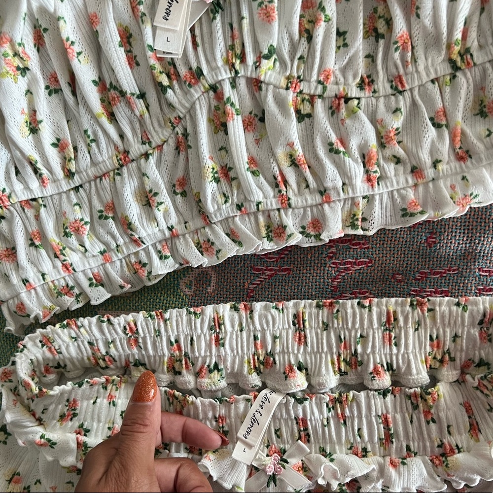 Pointelle pajamas - Picture 7 of 9